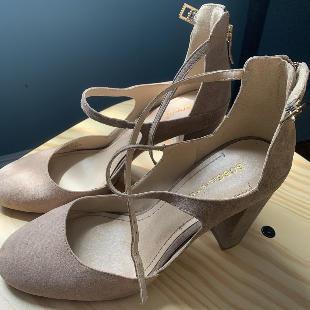 High heel shoes